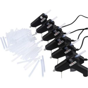 Limpistoler 6 stk med 200 stk lim