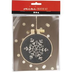 DIY mini kit broderi snefnug