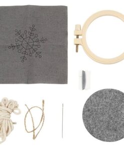 DIY mini kit broderi snefnug