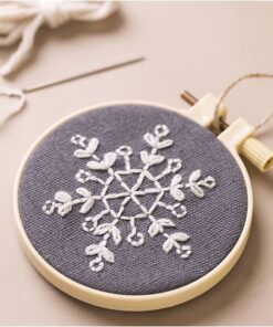 DIY mini kit broderi snefnug