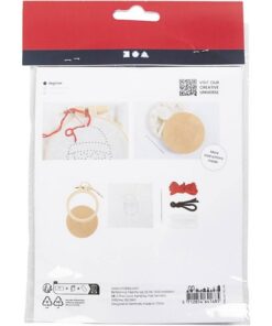 DIY mini kit broderi julemand