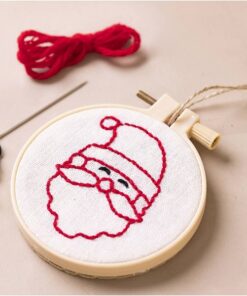 DIY mini kit broderi julemand