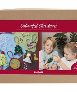 DIY Kit farverig jul pakke
