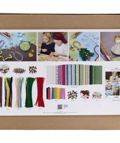 DIY Kit farverig jul pakke