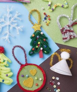 DIY Kit farverig jul pakke