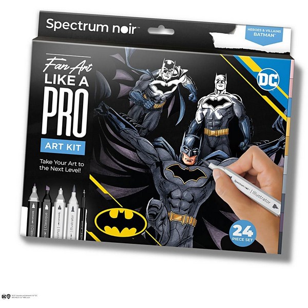 Kit illustration Batman ass farver