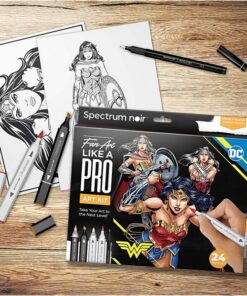 Kit illustration Wonder Woman ass farver