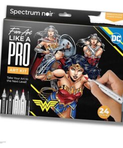 Kit illustration Wonder Woman ass farver