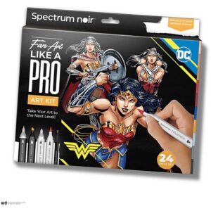 Kit illustration Wonder Woman ass farver