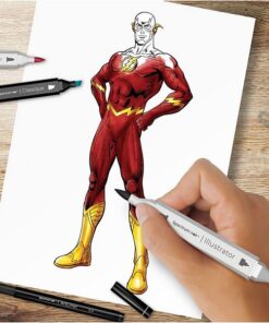 Kit illustration Flash ass farver