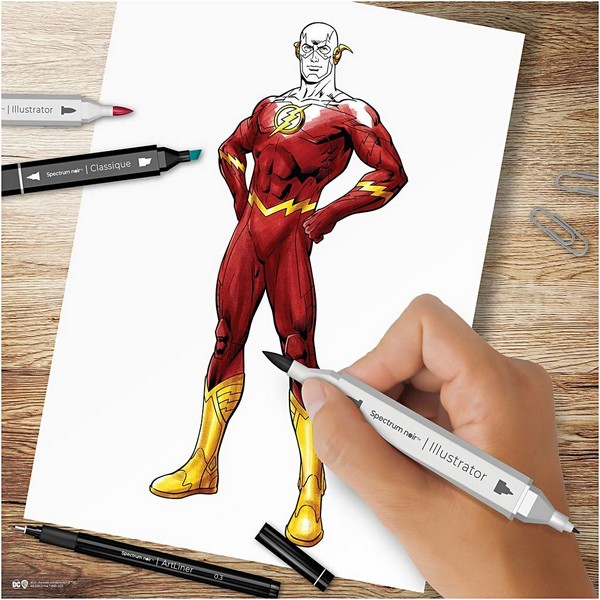 Kit illustration Flash ass farver