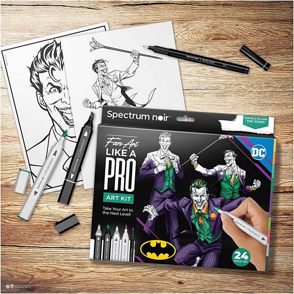 Kit illustration Joker ass farver