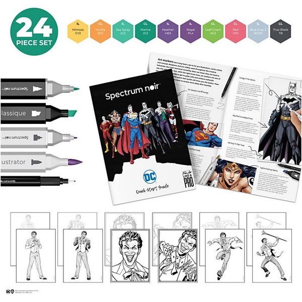 Kit illustration Joker ass farver