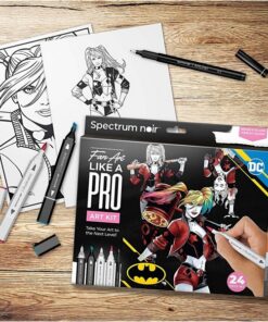 Kit illustration Harley Quinn ass farver