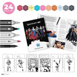 Kit illustration Harley Quinn ass farver