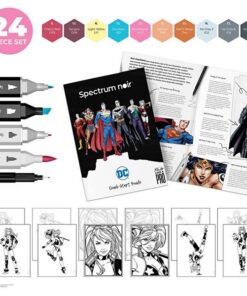 Kit illustration Harley Quinn ass farver