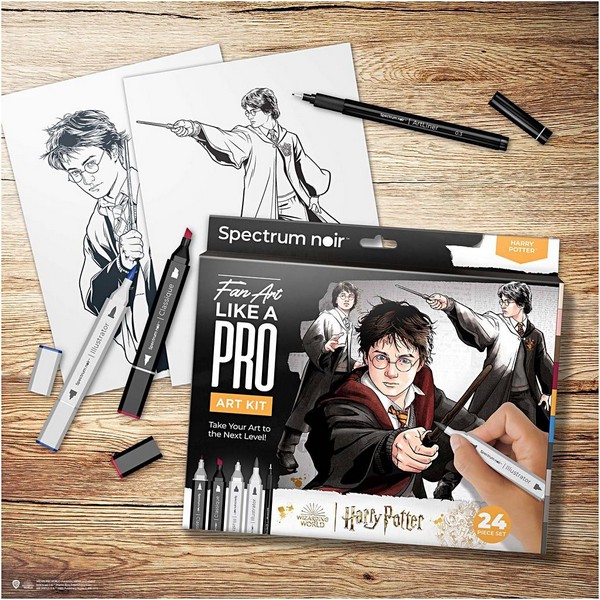 Kit illustration Harry Potter ass farver