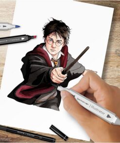 Kit illustration Harry Potter ass farver