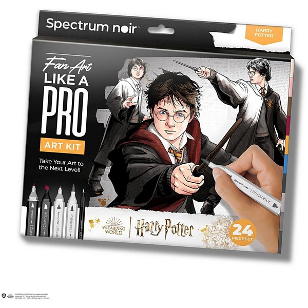 Kit illustration Harry Potter ass farver