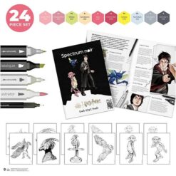 Kit illustration Harry Potter Magiske følgesvende ass farver