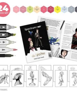 Kit illustration Harry Potter Magiske følgesvende ass farver