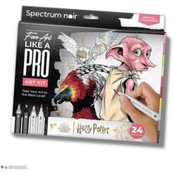 Kit illustration Harry Potter Magiske følgesvende ass farver