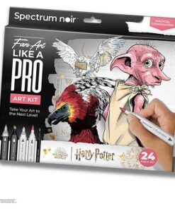 Kit illustration Harry Potter Magiske følgesvende ass farver
