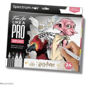 Kit illustration Harry Potter Magiske følgesvende ass farver