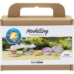 DIY Kit Modellering sten med insekt