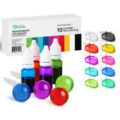 Farvepigment flydende ass farver 10x10 gram