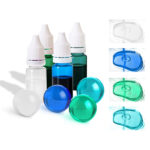 Farvepigment flydende ass farver 4x10 gram havets farver