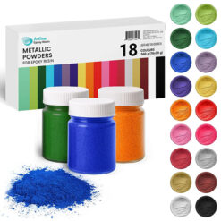 Farvepigment pulver metallisk 18x20 gram