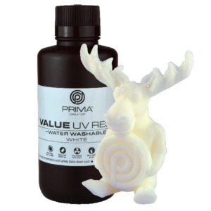 PrimaCreator Value resin vandvaskbar hvid 500 ml