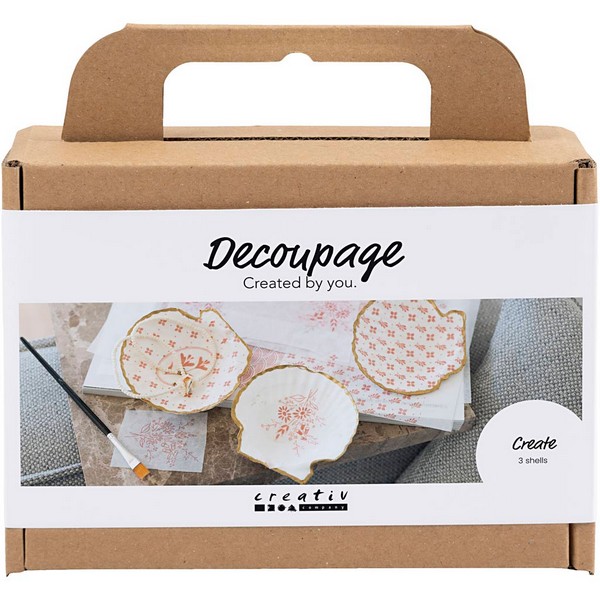 977788_01 Mini DIY Kit decoupage muslingeskaller soft rosa