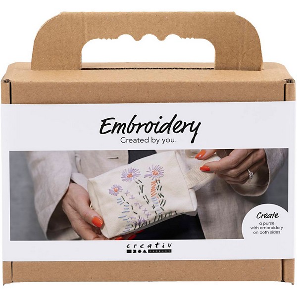 977859_01 Mini DIY Kit broderi makeup-taske creme