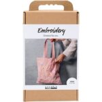 DIY Kit broderi mulepose soft rosa
